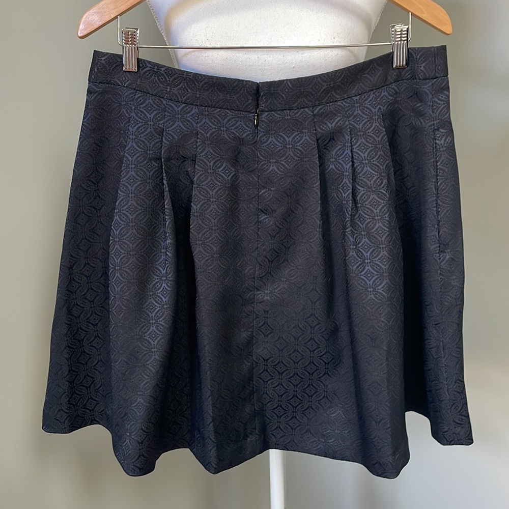 BANANA REPUBLIC NAVY BLUE FLARE MINI SKIRT with POCKETS - Picture 7 of 15